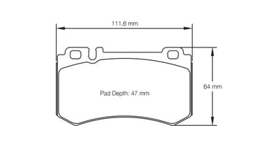 Pagid Racing Brake Pads No. 8031 - Discovery Parts